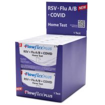 Flowflex® Plus RSV + Flu A/B + COVID Home Test