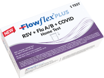 Flowflex® Plus RSV + Flu A/B + COVID Home Test