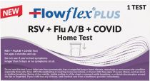 Flowflex® Plus RSV + Flu A/B + COVID Home Test