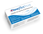 Flowflex® PLUS COVID-19 and Flu A/B Home Test (2 Tests/Box)