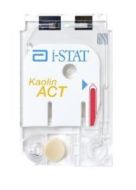 iStat Kaolin ACT Cartridge Tests
