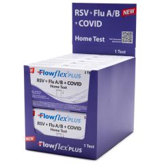 Flowflex® Plus RSV + Flu A/B + COVID Home Test
