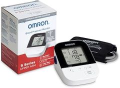Digital Blood Pressure Monitoring Unit Omron® 5 Series‚™ 1-Tube For Home Use Adult Large Cuff