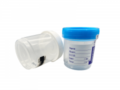 Sterile packaged urine cup. “SPUC”