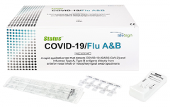 Status™ COVID-19/Flu A&B Test Kit - Buy 5 Get 1 Free Promo