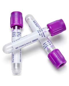 Purple Plastic K2 EDTA Tube
