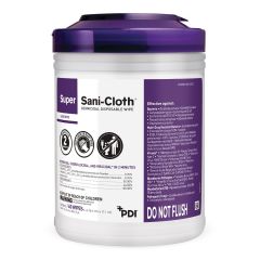 Super Sani Cloth Germicidal Disposable Wipes 