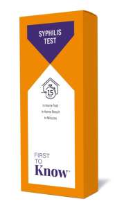 First To Know® Syphilis Test (1 Case, 12 Tests)