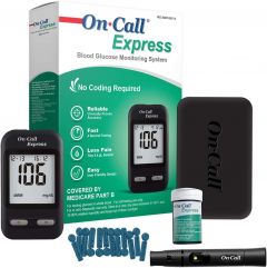 On Call/OnCall Express Blood Glucose Monitoring System - Starter Kit 