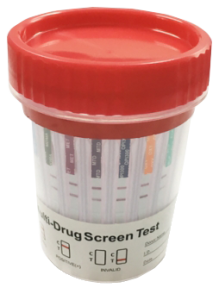 14 Panel Multi Drug Screen Cups with test for Fentanyl