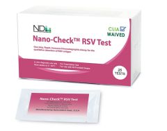 Nano-Check RSV Rapid Test Kit (25 per box) - FREE SHIPPING PROMO