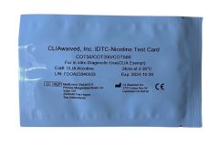 IDTC Rapid Nicotine Test Cards (Bulk out of Kit)