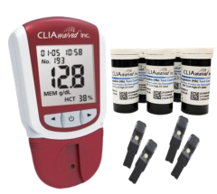 CLIAwaived, Inc. hGB Test System + Test Strip Promo Bundle