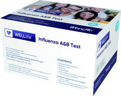 WELLLIFE Professional Flu A+B Test Kit - Buy 5 Get 1 Free Promo
