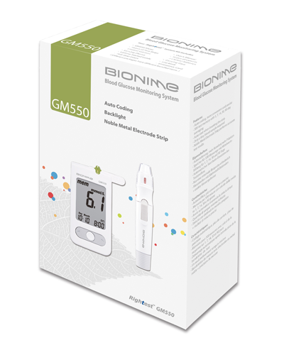 Bionime Glucometre Lecteur GM550